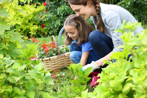 Discussing a gardener service issue calmly